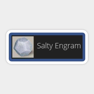 Forsaken Salty Engram Sticker